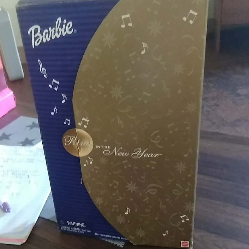 Ring in the new year barbie